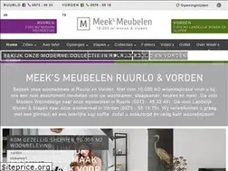Sites similar to meeksmeubelen.nl