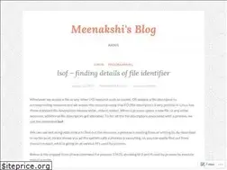 Sites similar to meenakshi02.wordpress.com