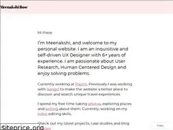 Sites similar to meenakshibose.com