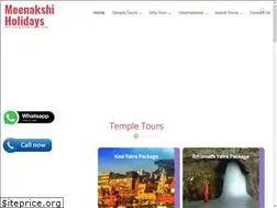 Sites similar to meenakshiholidays.com