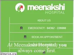 Sites similar to meenakshihospital.com