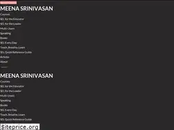 Sites similar to meenasrinivasan.com