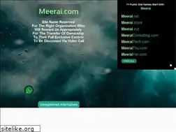 Sites similar to meerai.com