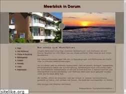 Sites similar to meerblick-dorum.de