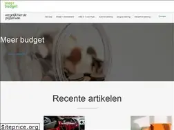 Sites similar to meerbudget.nl