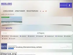 Sites similar to meerjobs.de