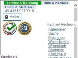 Sites similar to meerjungfrau-kostuem.de