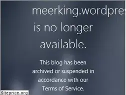 Sites similar to meerking.wordpress.com