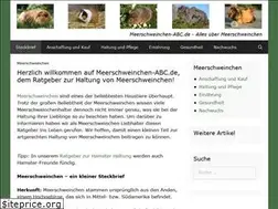 Sites similar to meerschweinchen-abc.de