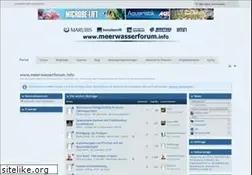 Sites similar to meerwasserforum.info