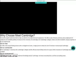 Sites similar to meet-cambridge.com