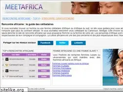 Sites similar to meetafrica.net
