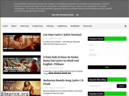 Sites similar to meetalyrics.blogspot.com