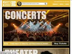 Sites similar to meetandgreetticket.com