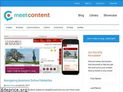 Sites similar to meetcontent.com