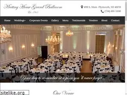 Sites similar to meetinghousegrandballroom.com