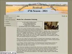 Sites similar to meetinghousemusic.org