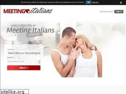 Sites similar to meetingitalians.com