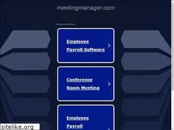 Sites similar to meetingmanager.com