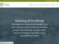 Sites similar to meetingoftheminds.org