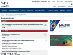 Sites similar to meetings.aps.org