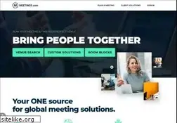 Sites similar to meetings.com