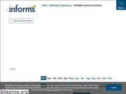 Sites similar to meetings.informs.org