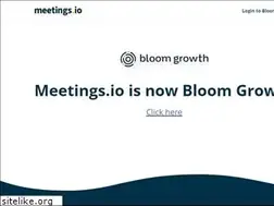 Sites similar to meetings.io
