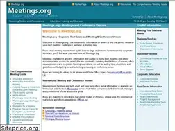 Sites similar to meetings.org