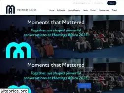 Sites similar to meetingsafrica.co.za