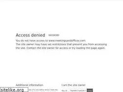 Sites similar to meetingsandoffices.com