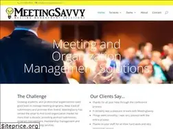 Sites similar to meetingsavvy.com