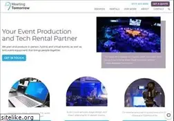 Sites similar to meetingtomorrow.com