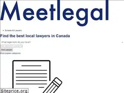 Sites similar to meetlegal.com