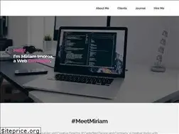 Sites similar to meetmiriam.com