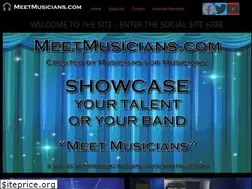 Sites similar to meetmusicians.com