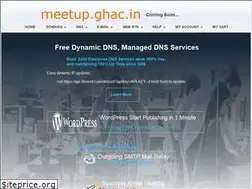 Sites similar to meetup.ghac.in