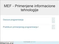 Sites similar to mef-lab.com