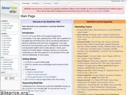 Sites similar to mefiwiki.com