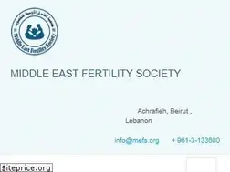 Sites similar to mefs.org