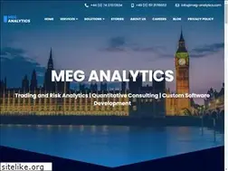 Sites similar to meg-analytics.com