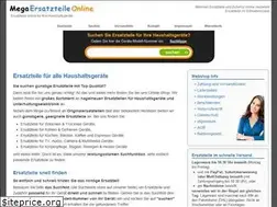 Sites similar to mega-ersatzteile-online.de