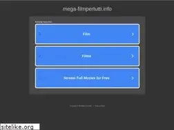 Sites similar to mega-filmpertutti.info
