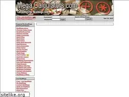 Sites similar to megacalculators.com