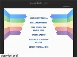Sites similar to megadede.live
