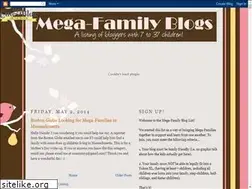 Sites similar to megafamilies.blogspot.com