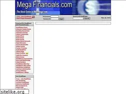 Sites similar to megafinancials.com