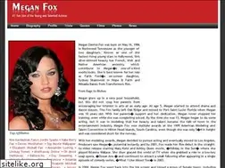 Sites similar to meganfox.org