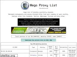Sites similar to megaproxylist.net