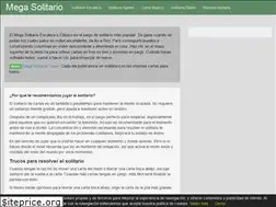 Sites similar to megasolitario.com